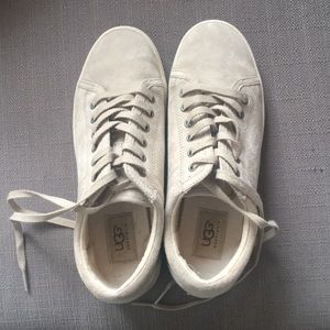 Cream UGG shoes